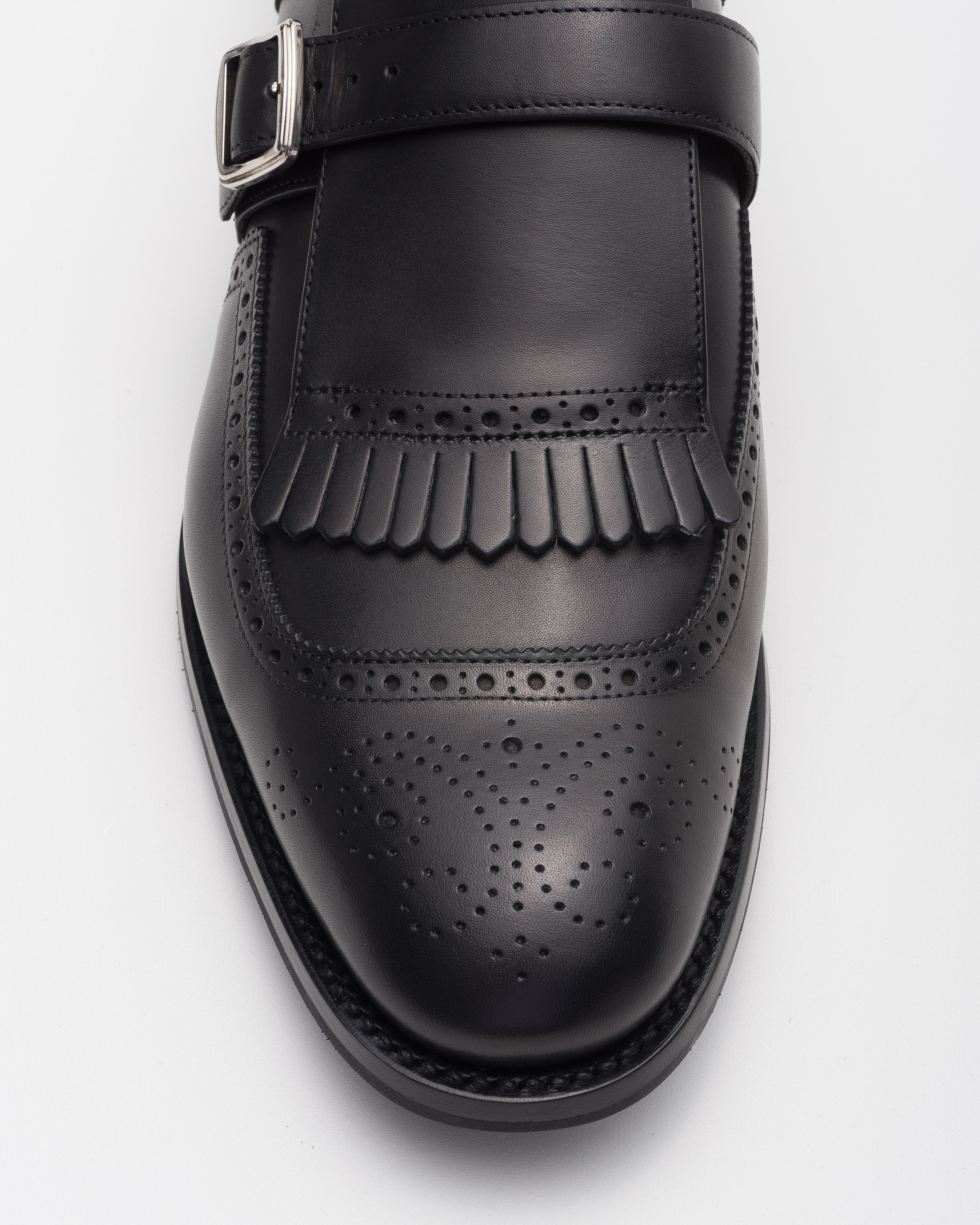 Decò Calf Leather Monk Strap Loafer - 3