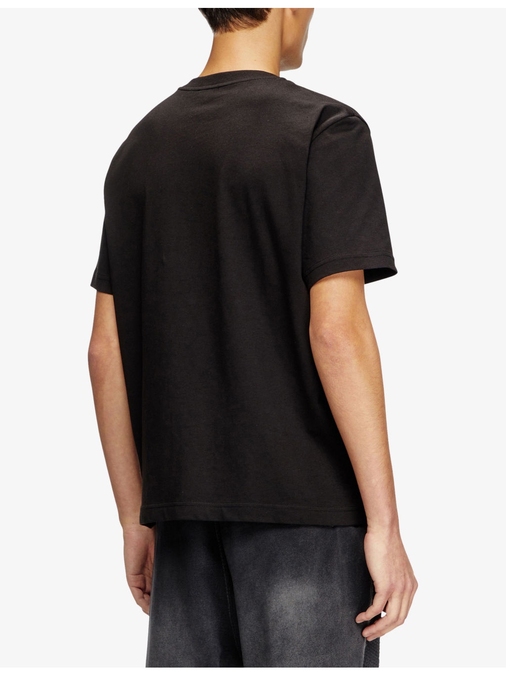 T-Adjust-Bigoval Brand-Embossed Cotton-Jersey T-Shirt - 4