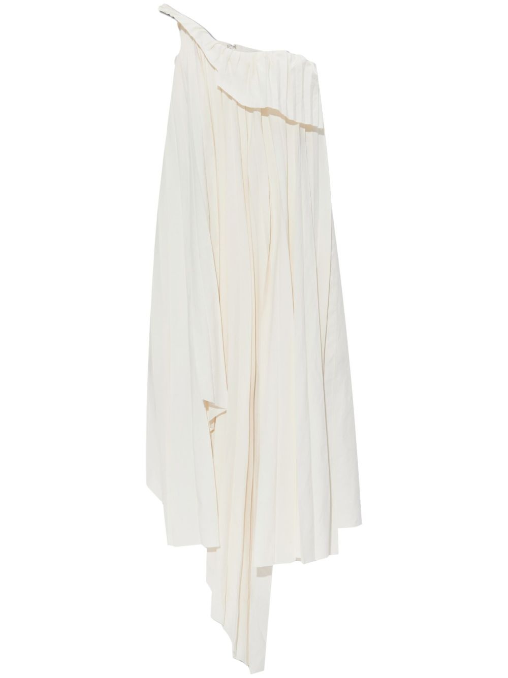 asymmetric midi dress - 1