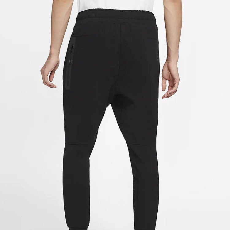 Nike As M Nsw Pe Jggr Ponte ribbed Knit Sports Long Pants Black CJ4281-010 - 4