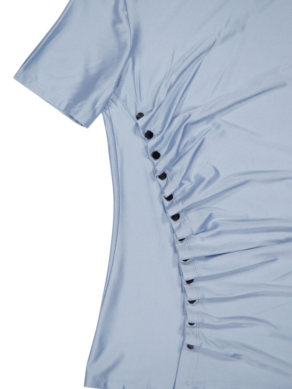 draped short sleeve t-shirt - 3