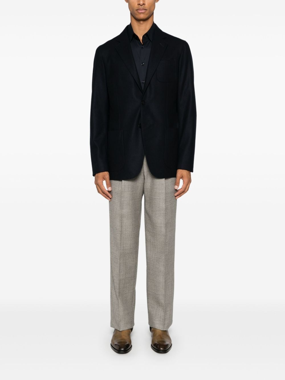 felted blazer - 2