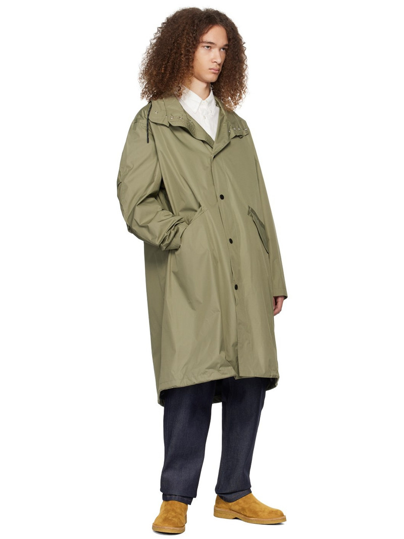 A.P.C. Khaki Antonny Trench Coat outlook