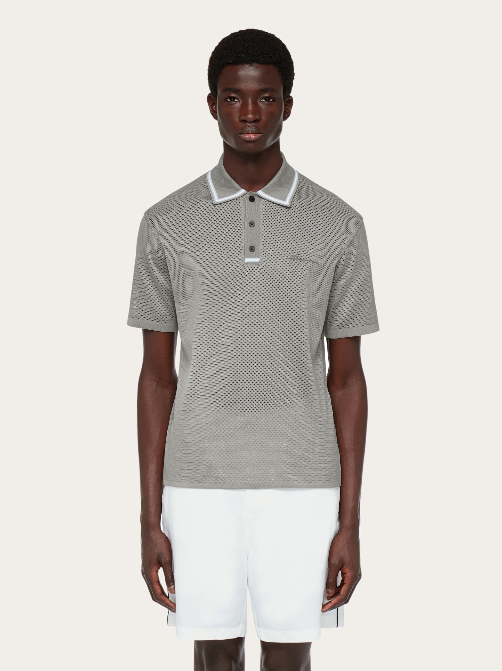 Short sleeved polo shirt - 2