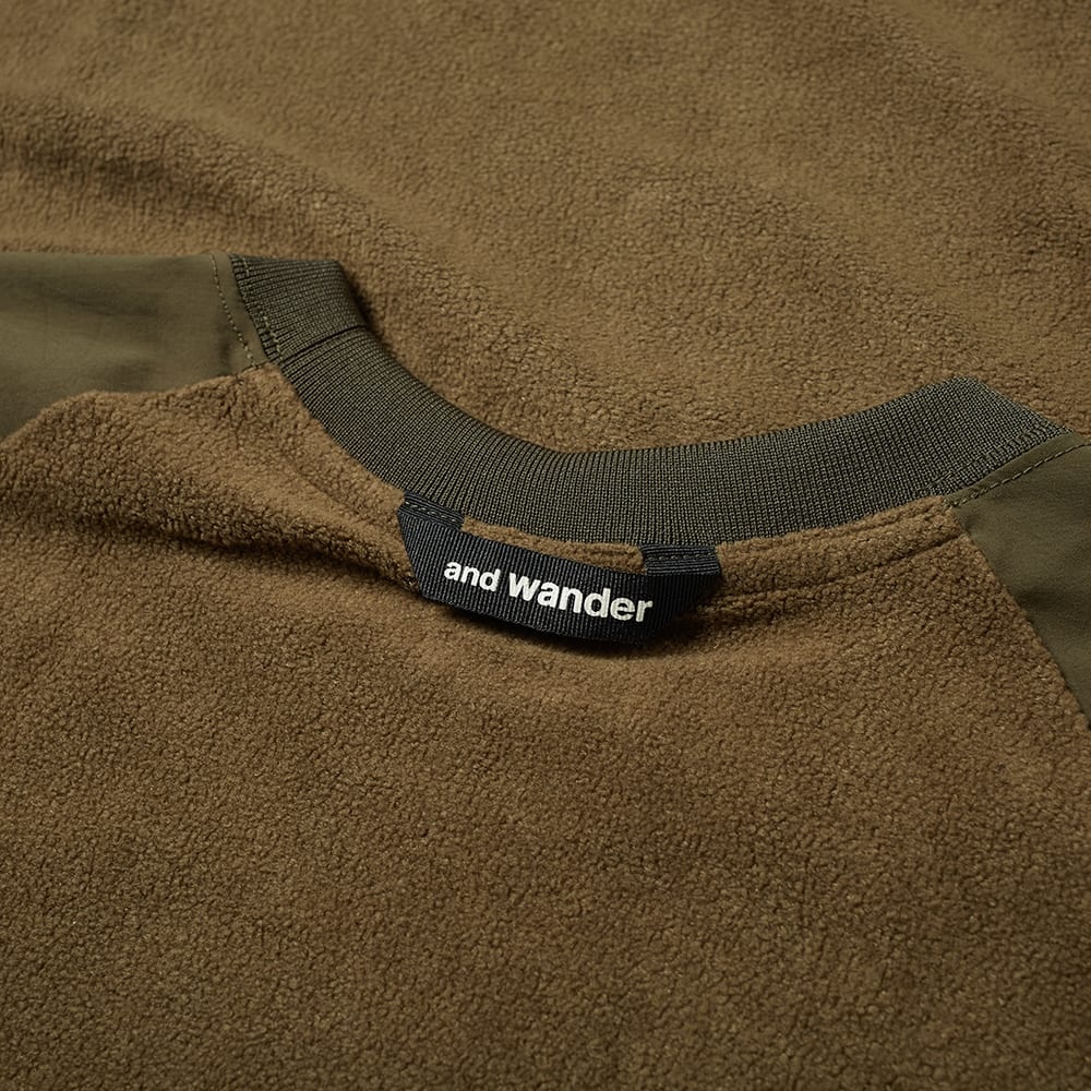 And Wander Fleece Base Sweat - 2