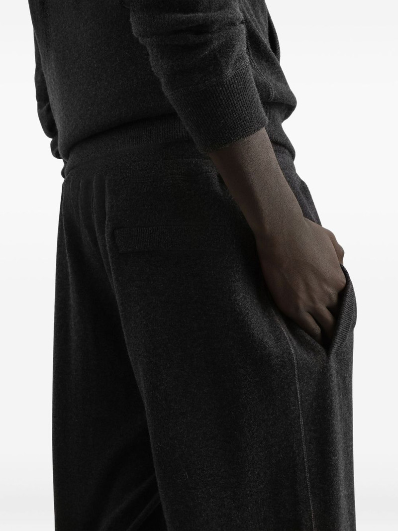drawstring logo track pants 5