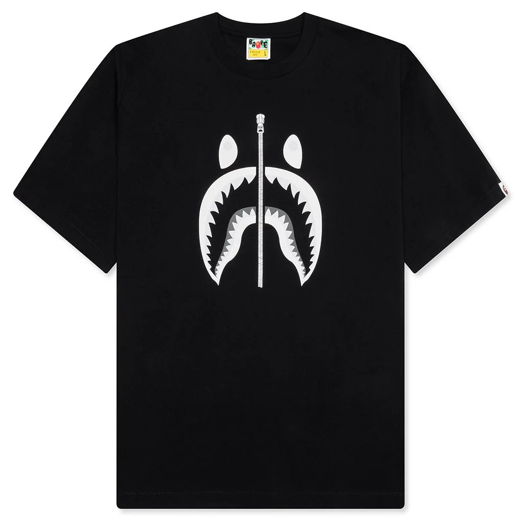 SHARK TEE #1 - BLACK - 1
