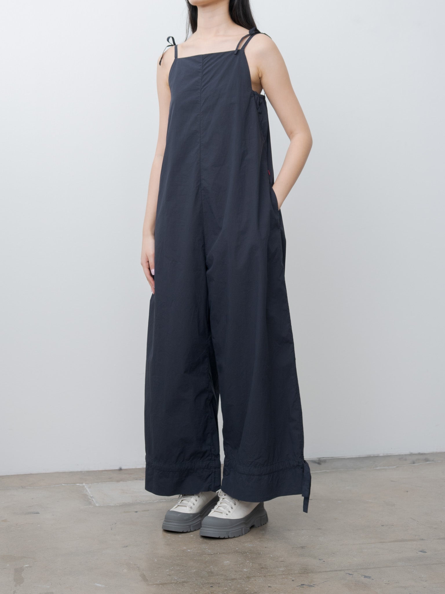 Tied Jumpsuit H COT - Night - 3