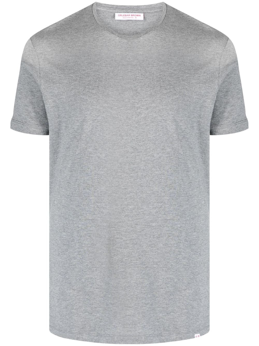 short-sleeved round-neck T-shirt - 1