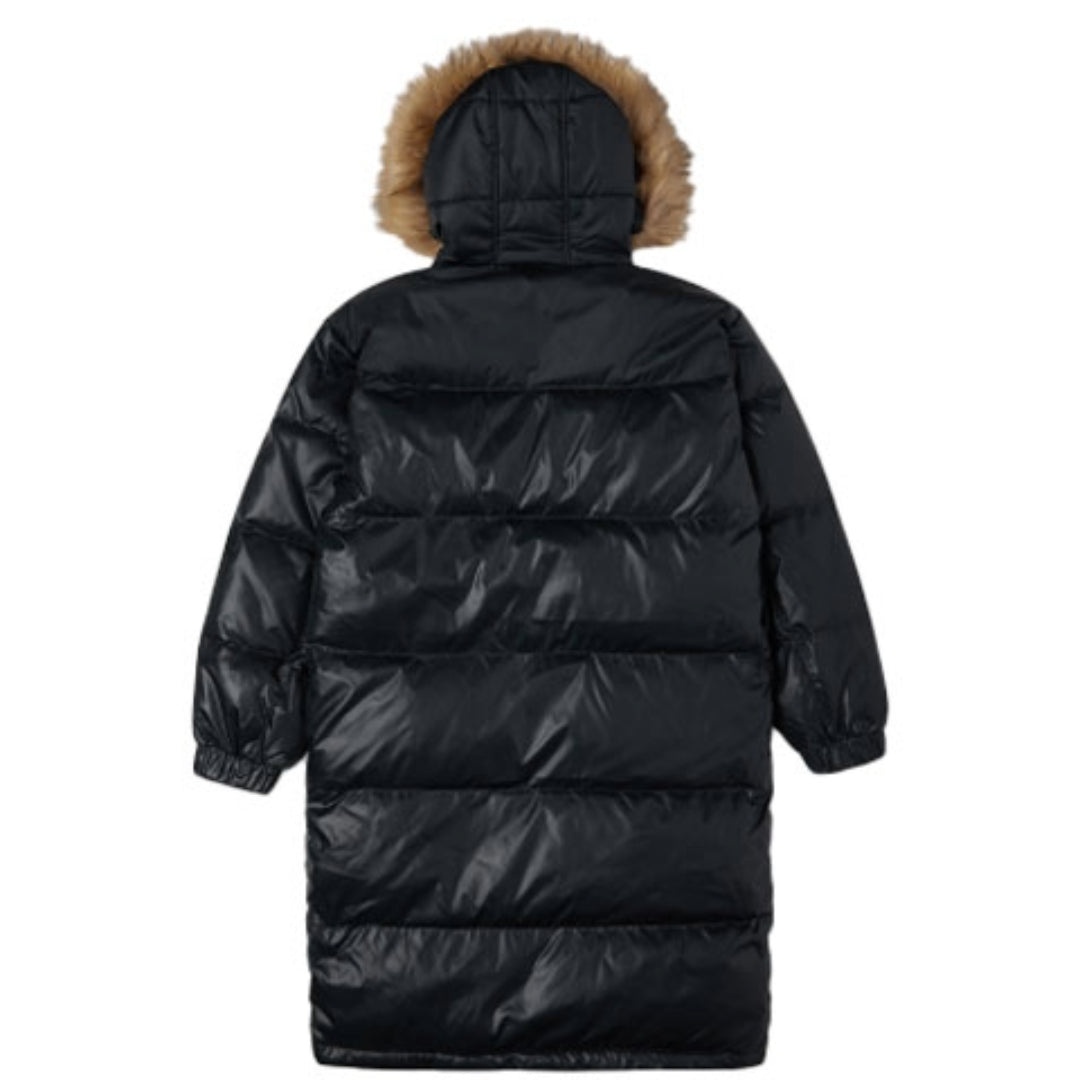 (WMNS) Converse Long Down Jacket 'Black' 10021989-A02 - 2