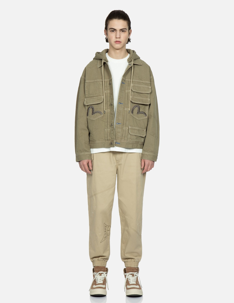 MULTI-LOGO PRINT LOOSE-FIT JOGGER PANTS 6