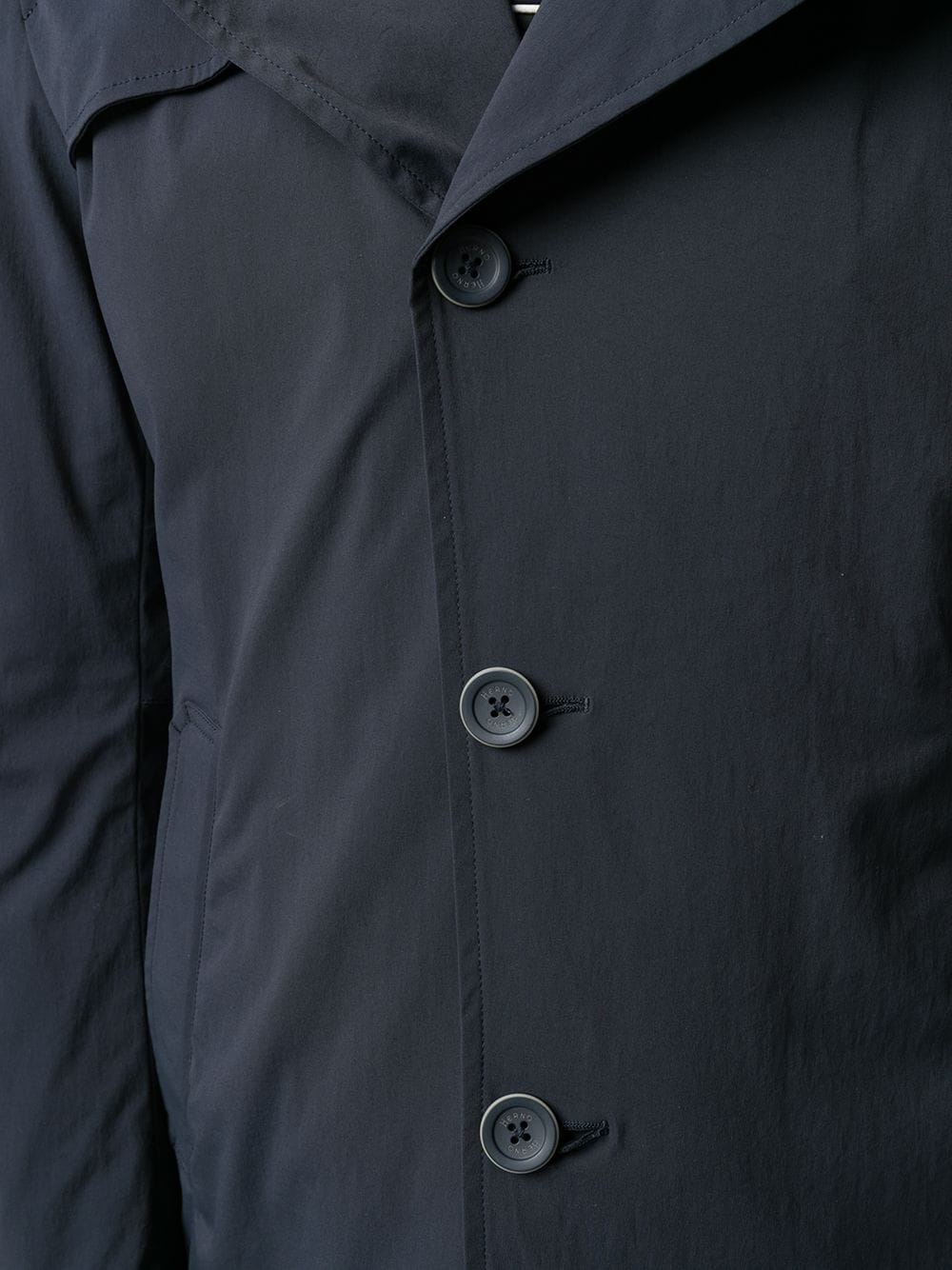 notched-lapel mid-length trench - 5