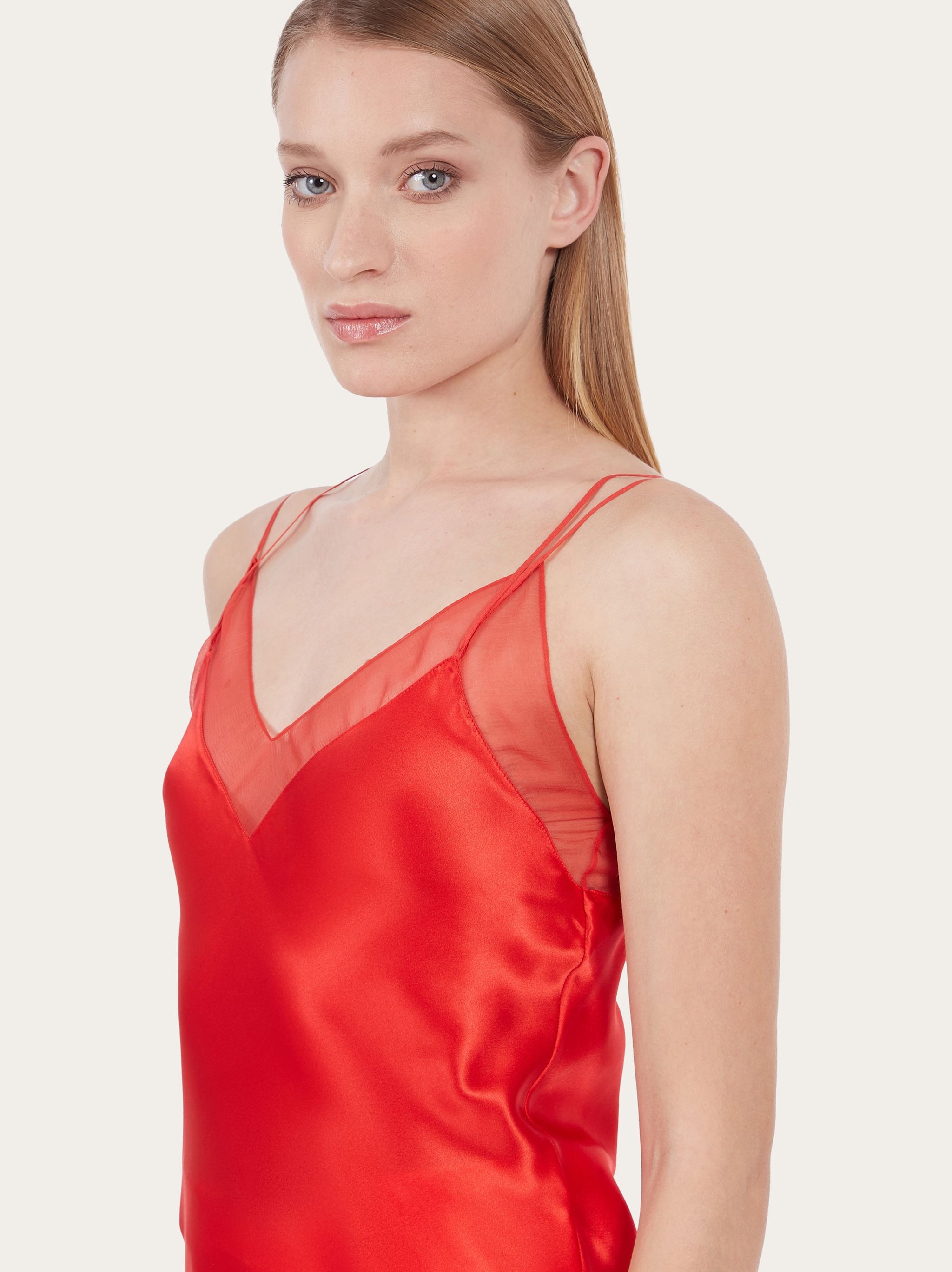 Viscose satin top - 4
