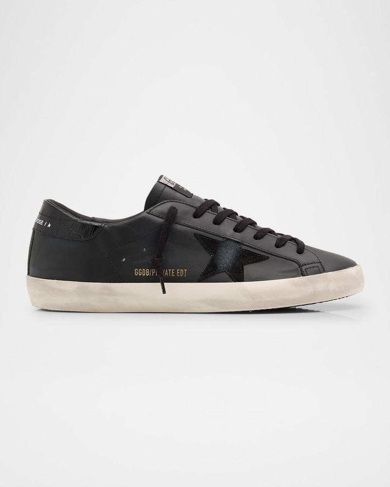 Men's Super-Star Low-Top Leather Sneakers 1