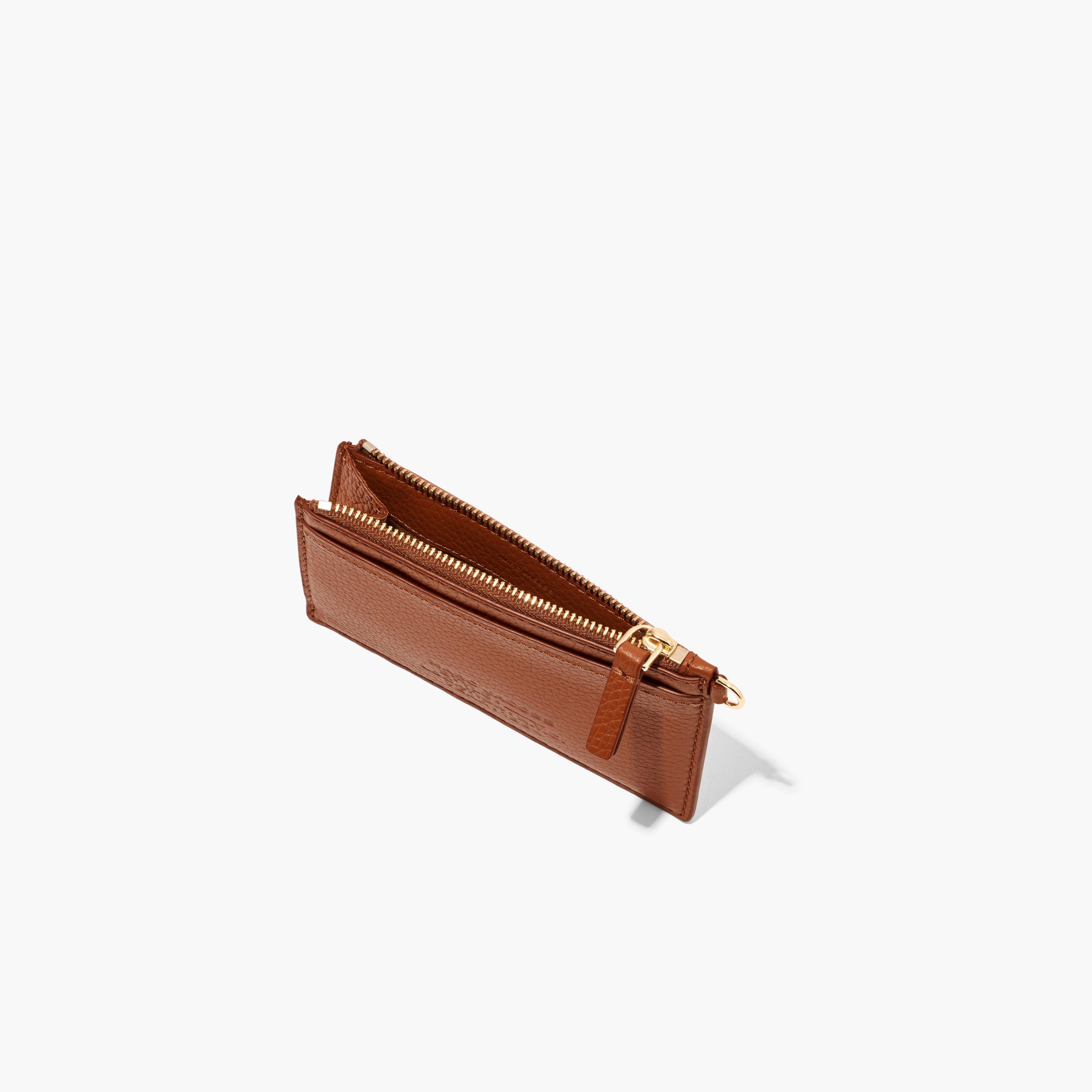 THE LEATHER TOP ZIP WRISTLET - 5