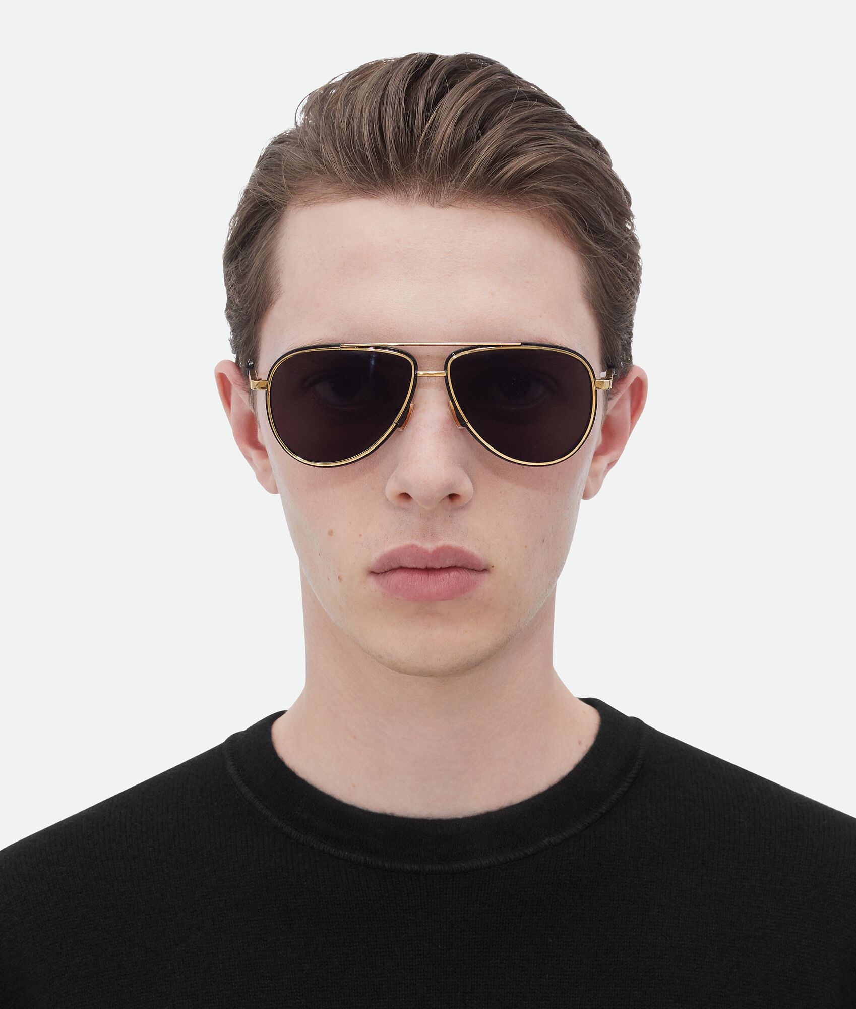 Rim Aviator Sunglasses - 4
