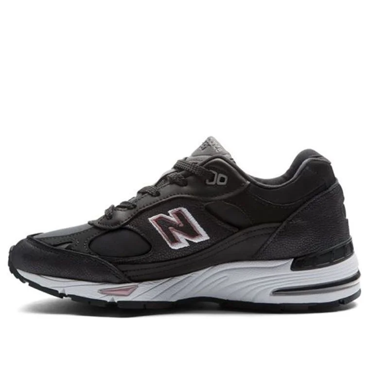 (WMNS) New Balance 991 Shoes Black W991BKP - 1