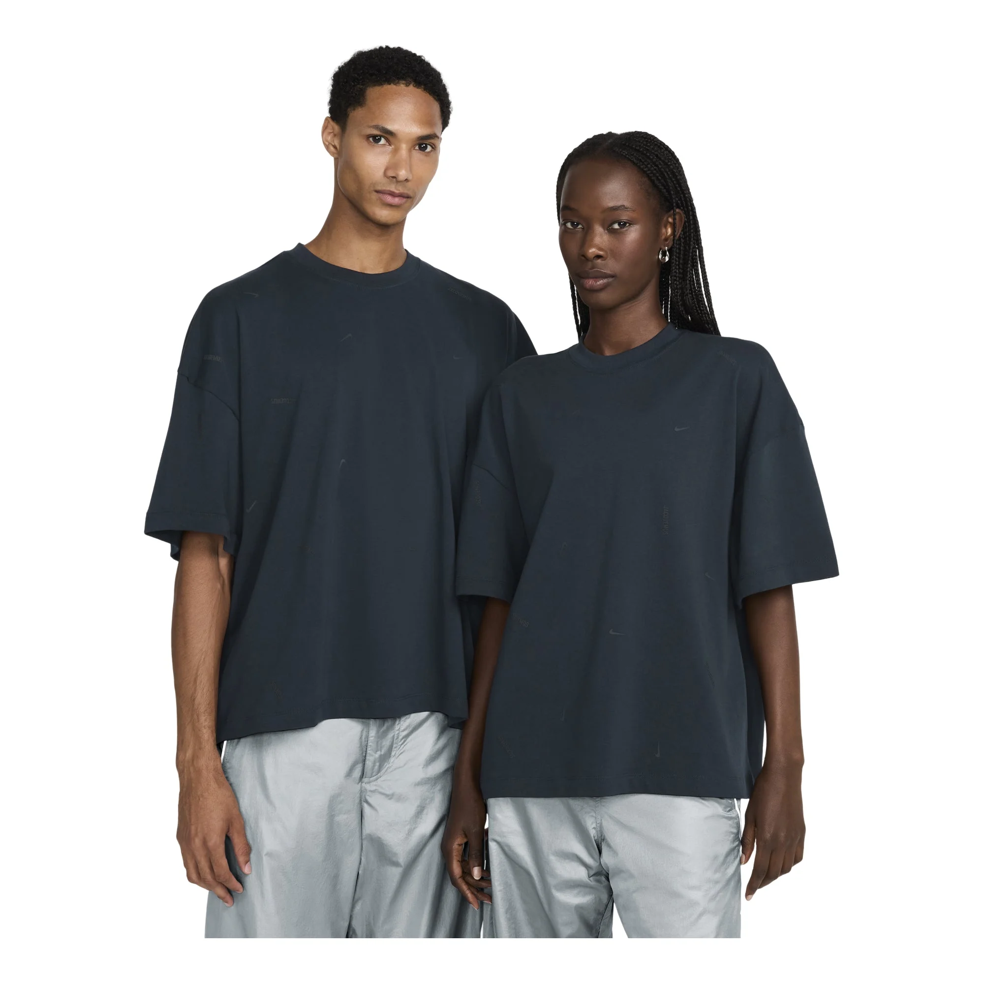 Nike x Jacquemus Short Sleeve T-Shirt Asia Sizing 'Dark Obsidian' HF7112-475 - 1