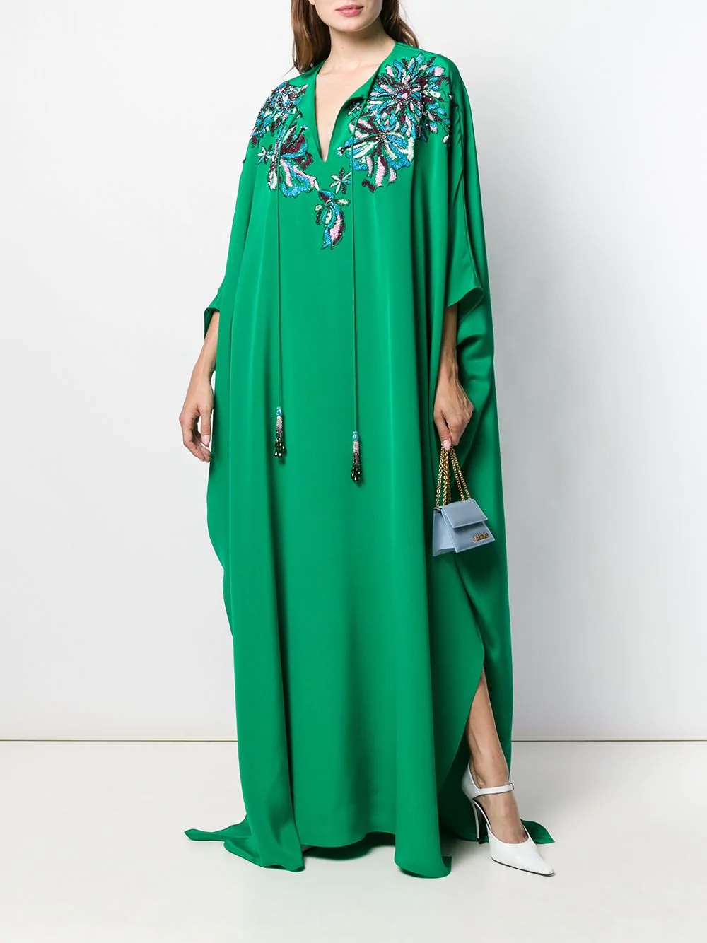 long beaded kaftan - 2