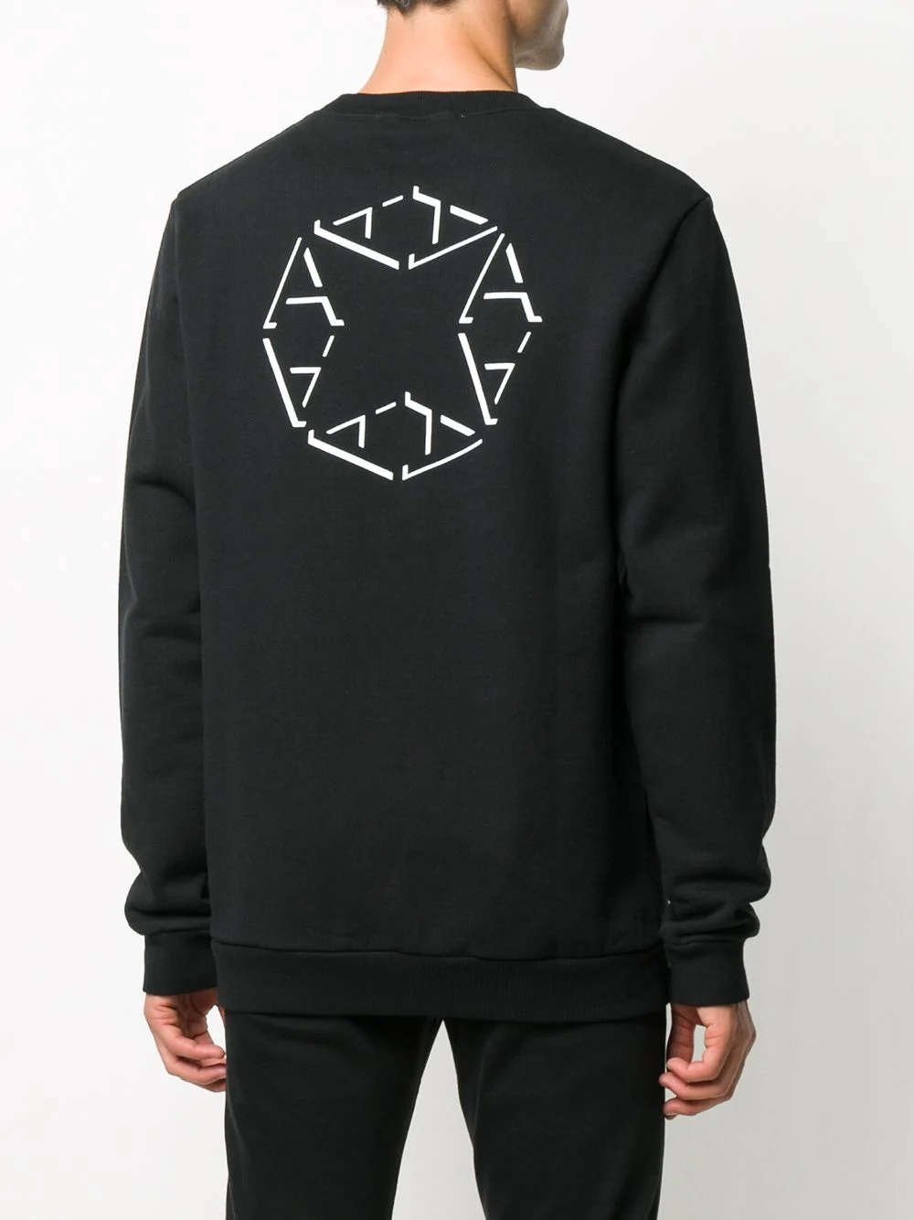 logo graphic print sweatshirt - 4