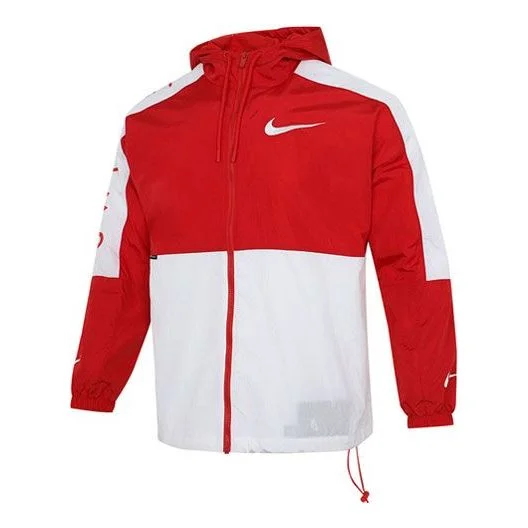 Nike AS Men's Nike Sportswear SWSH JKT Jacket WVN University Red DJ4131-657 - 1