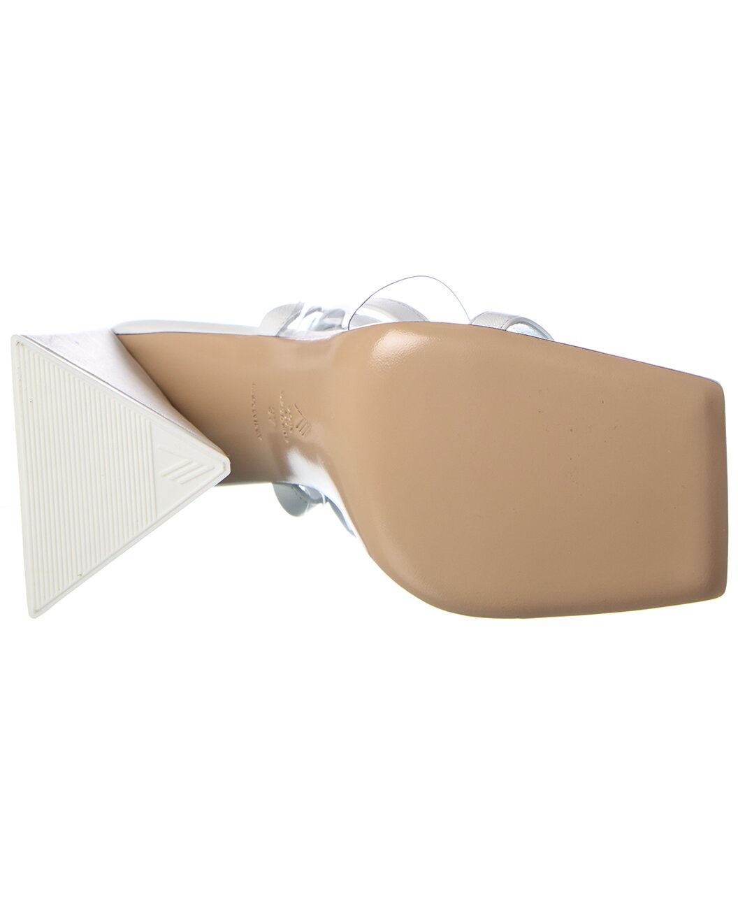 The Attico Isa Vinyl & Leather Sandal - 4