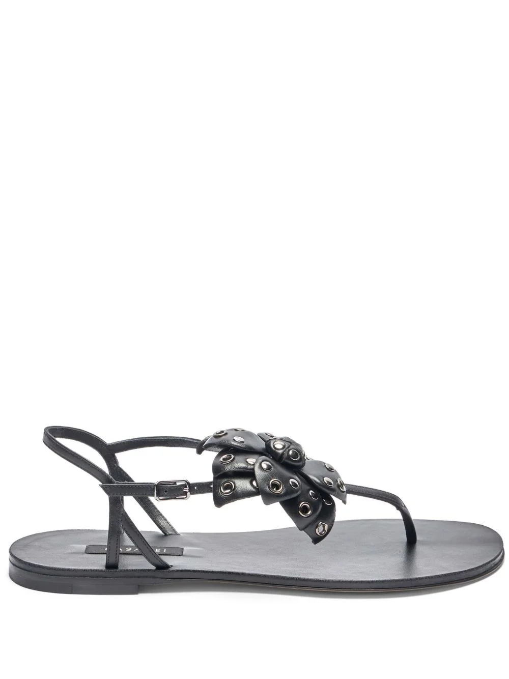 stud-embellished flat sandals - 1