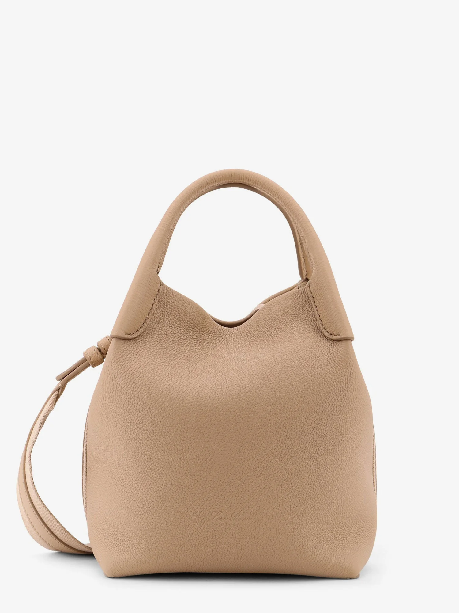 Bale Small Leather Bucket Bag - 1