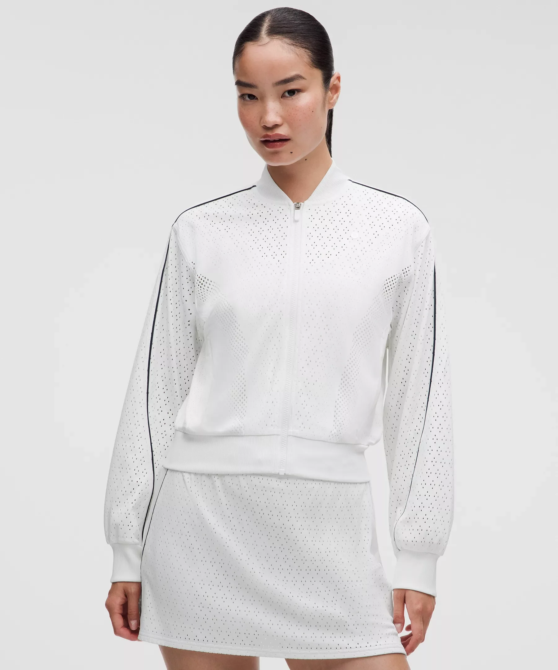 Ace Advantage Knit Mesh Tennis Jacket - 1