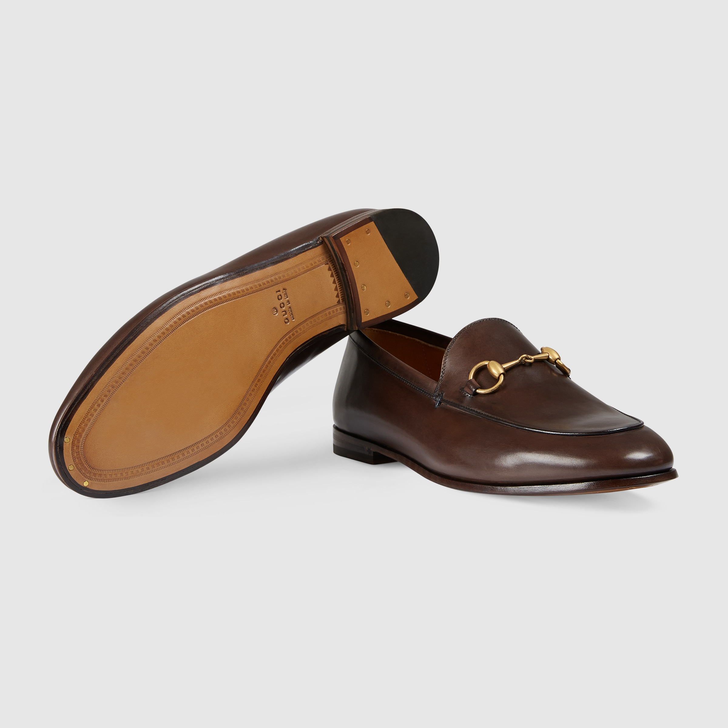 Women's Gucci Jordaan leather loafer - 5
