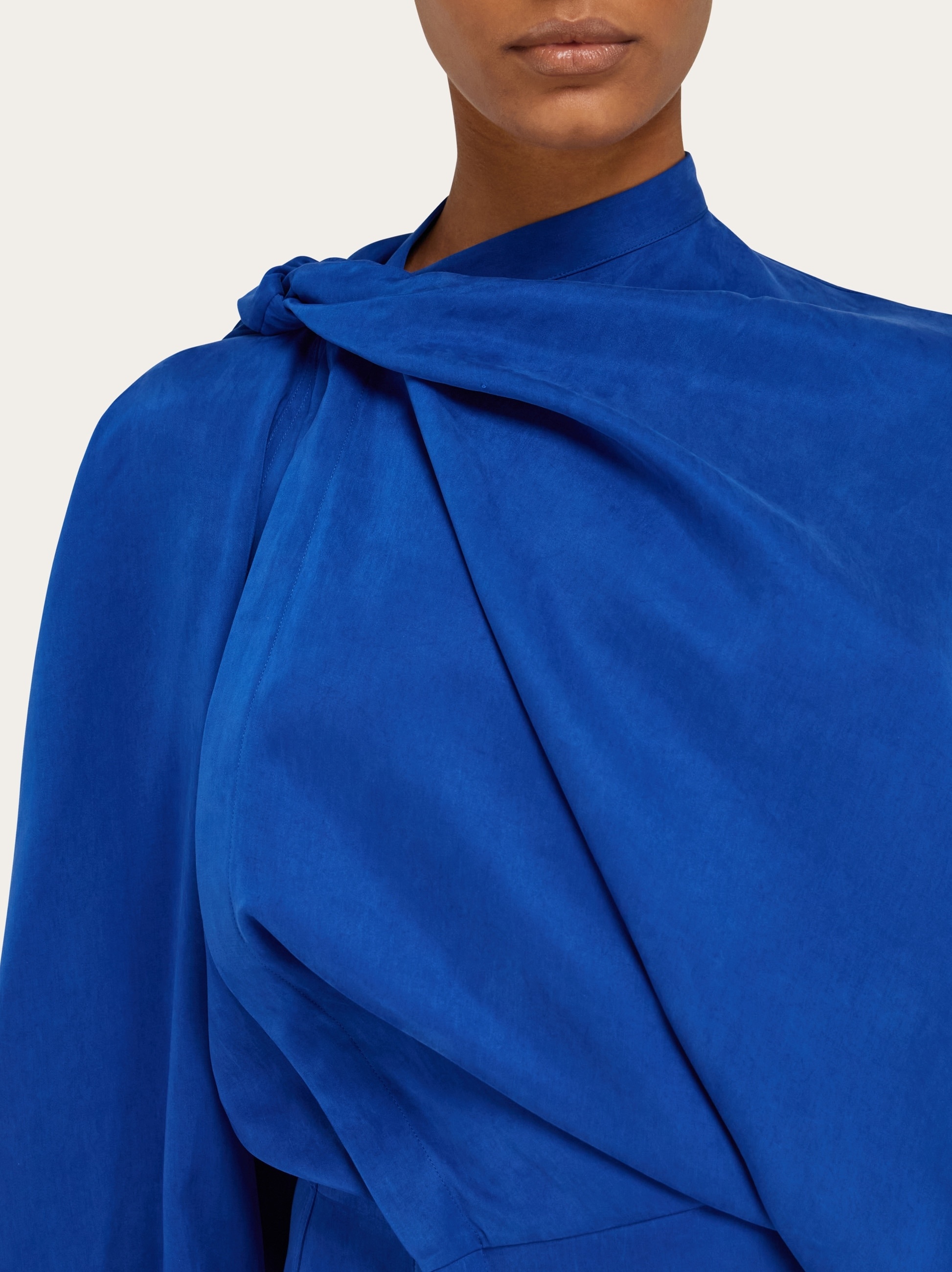 Asymmetric mini dress - 5