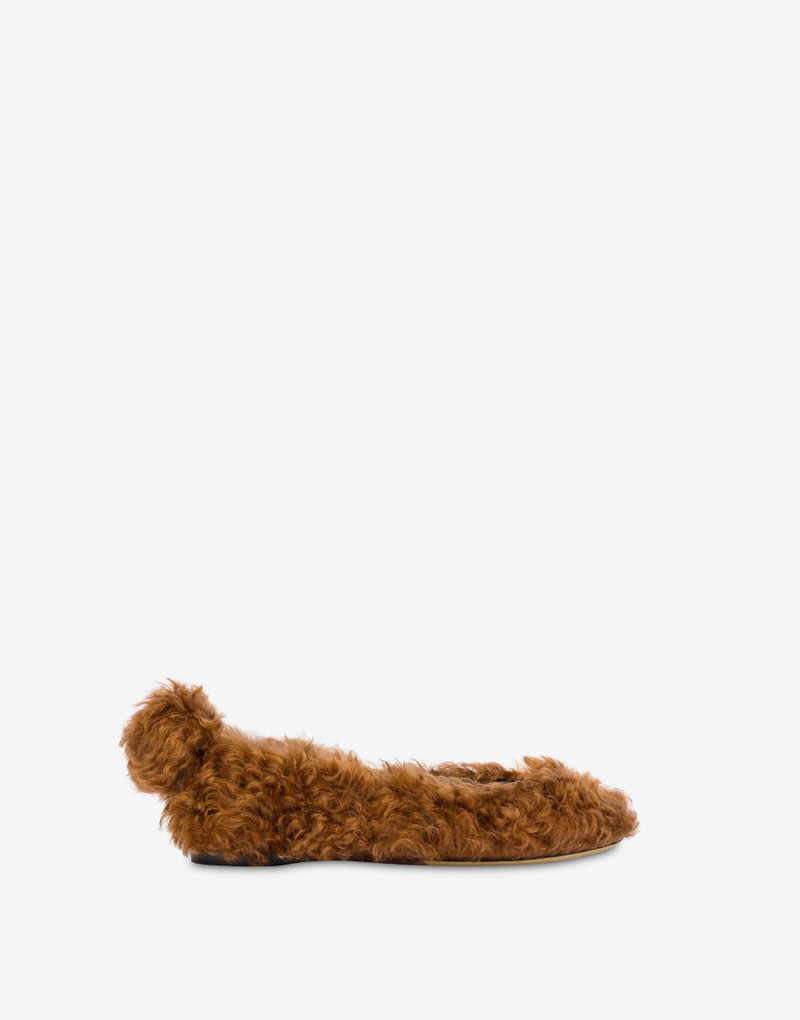 MOHAIR BALLET FLATS 1
