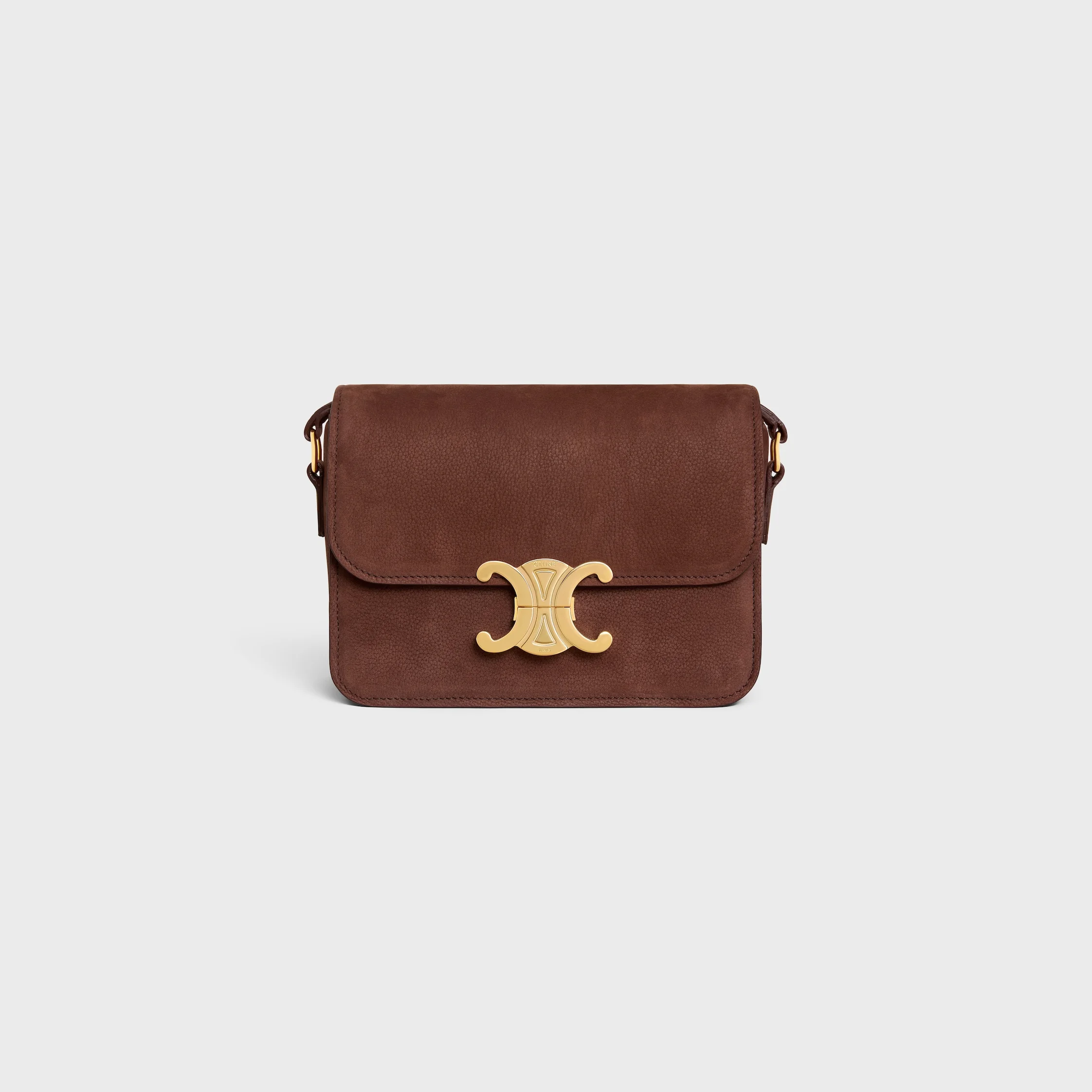 TEEN TRIOMPHE BAG IN Grained Nubuck Calfskin - 1