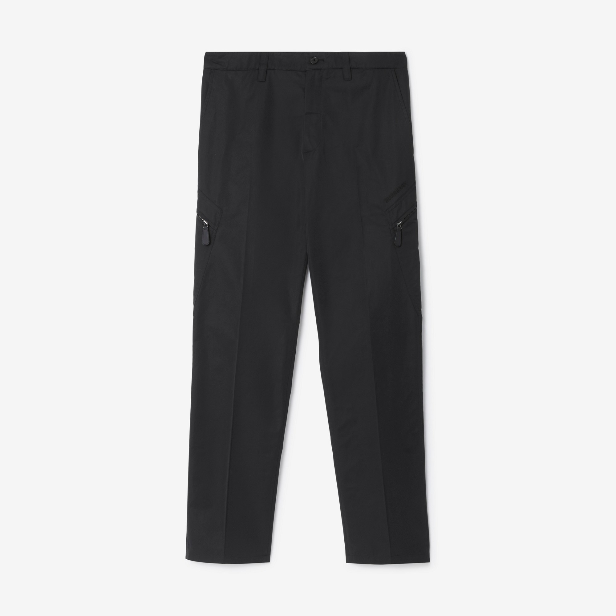 Satin Tailored Trousers - 1