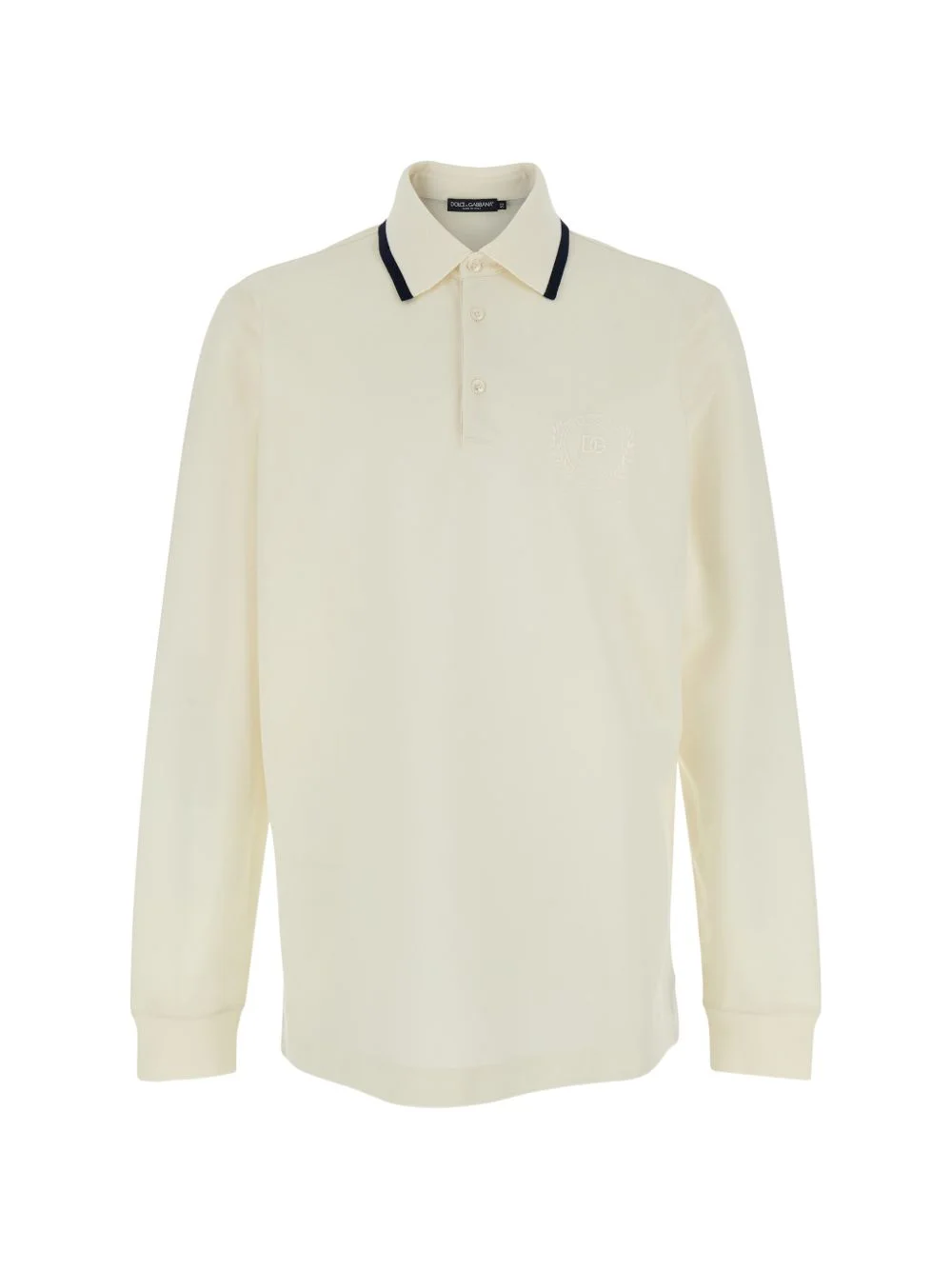 long-sleeved polo shirt - 1