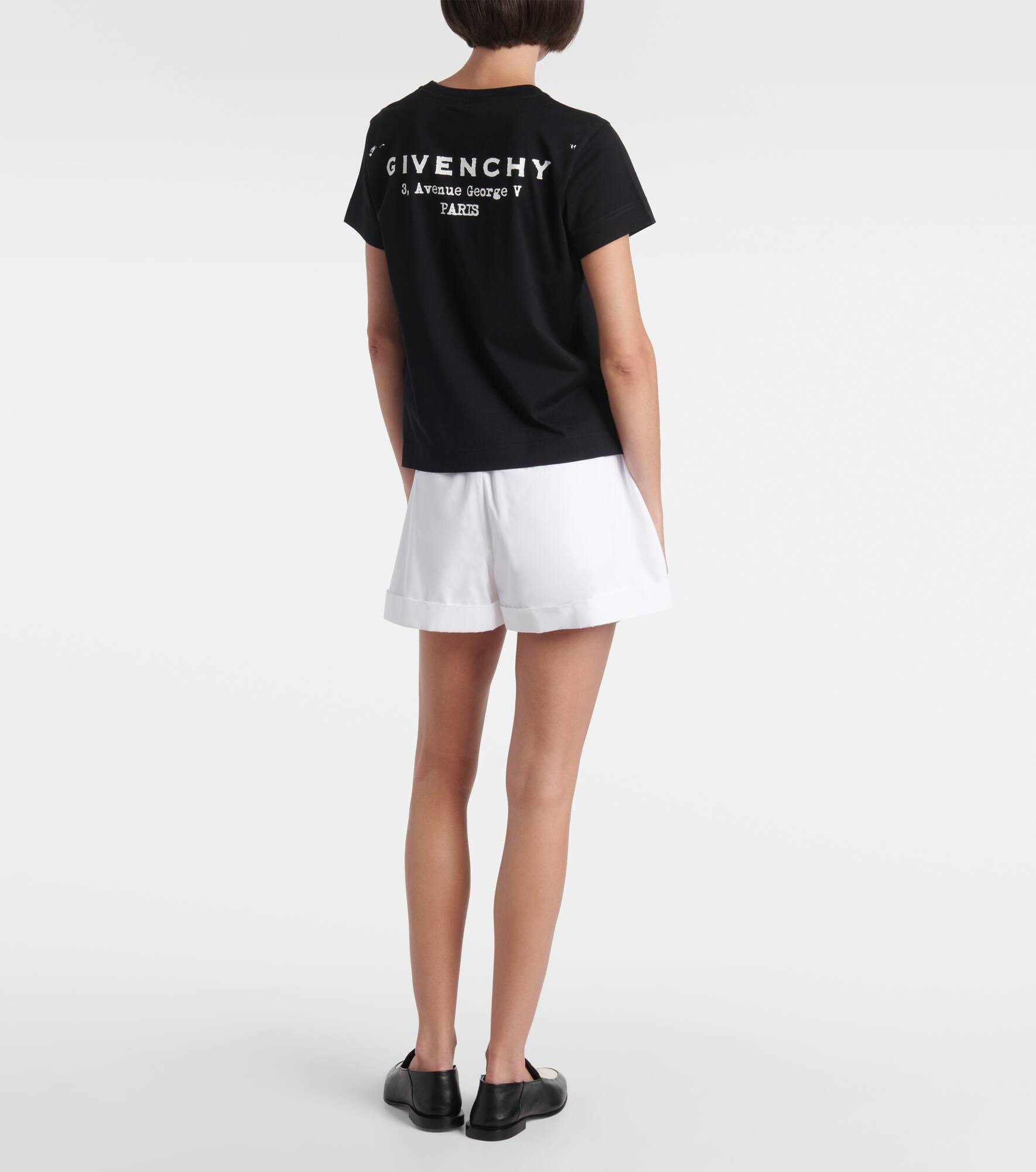 Givenchy Stamp logo cotton jersey T-shirt - 3