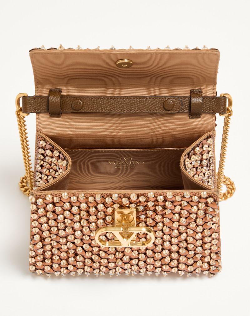 Valentino VALENTINO GARAVANI VSLING EMBROIDERED MINI HANDBAG outlook