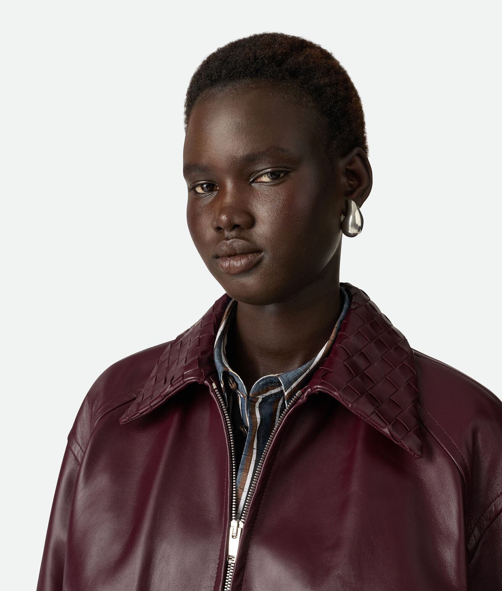Leather Blouson - 4
