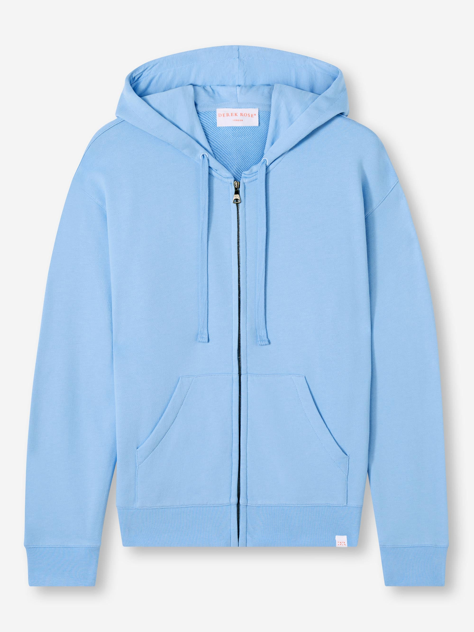 Women's Hoodie Quinn Cotton Modal Cornflower Blue - 1
