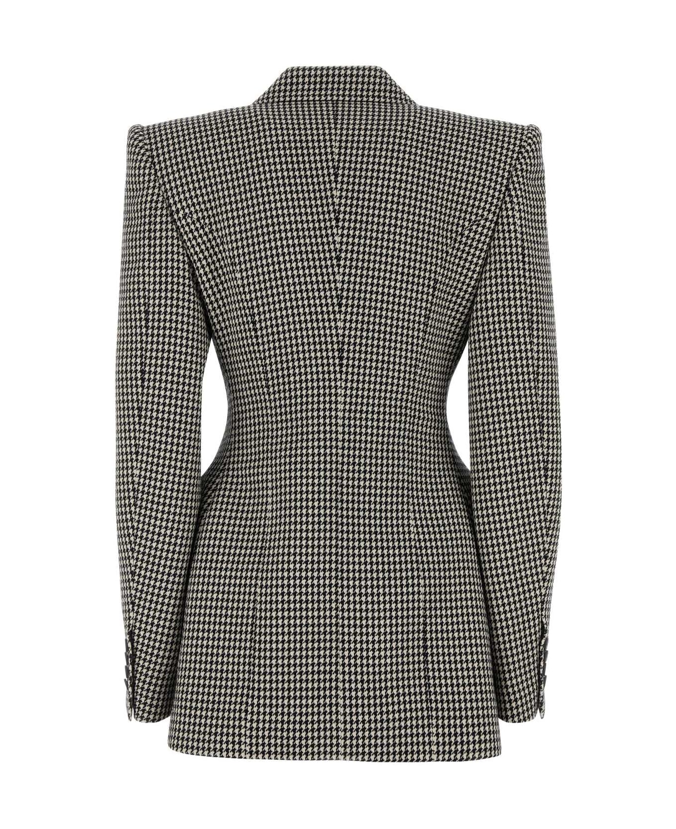 Embroidered Wool Blazer - 2