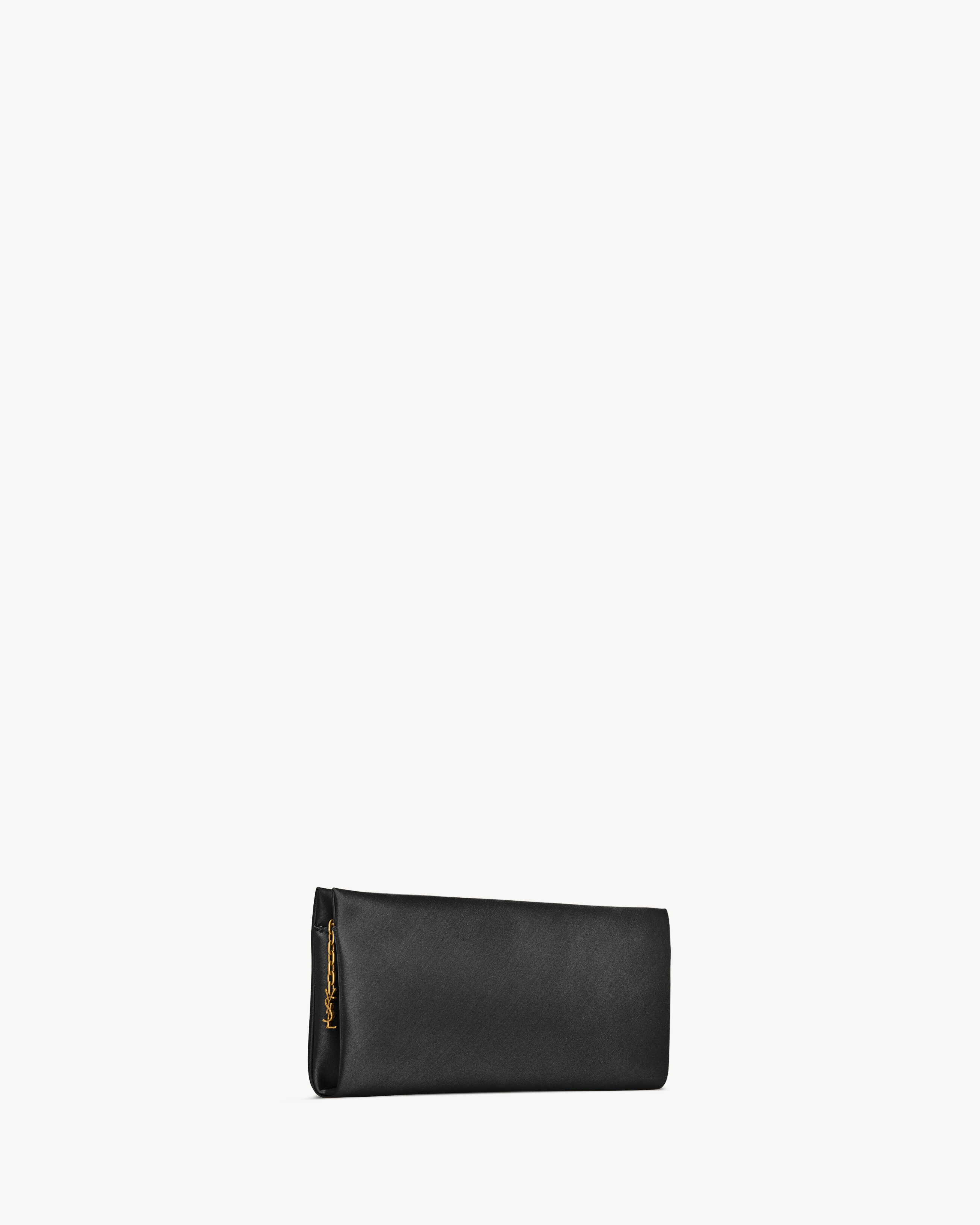 EVENING SOFT CLUTCH IN SATIN - 3