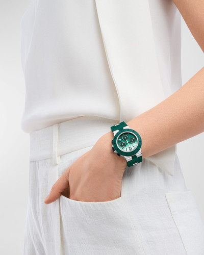 BVLGARI 40mm Aluminum Green Smeraldo Watch outlook