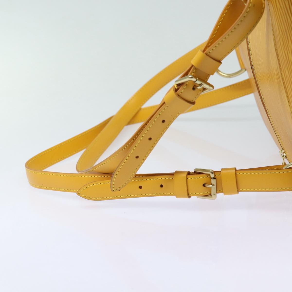 LOUIS VUITTON Epi Mabillon Backpack Yellow M52239 - 9