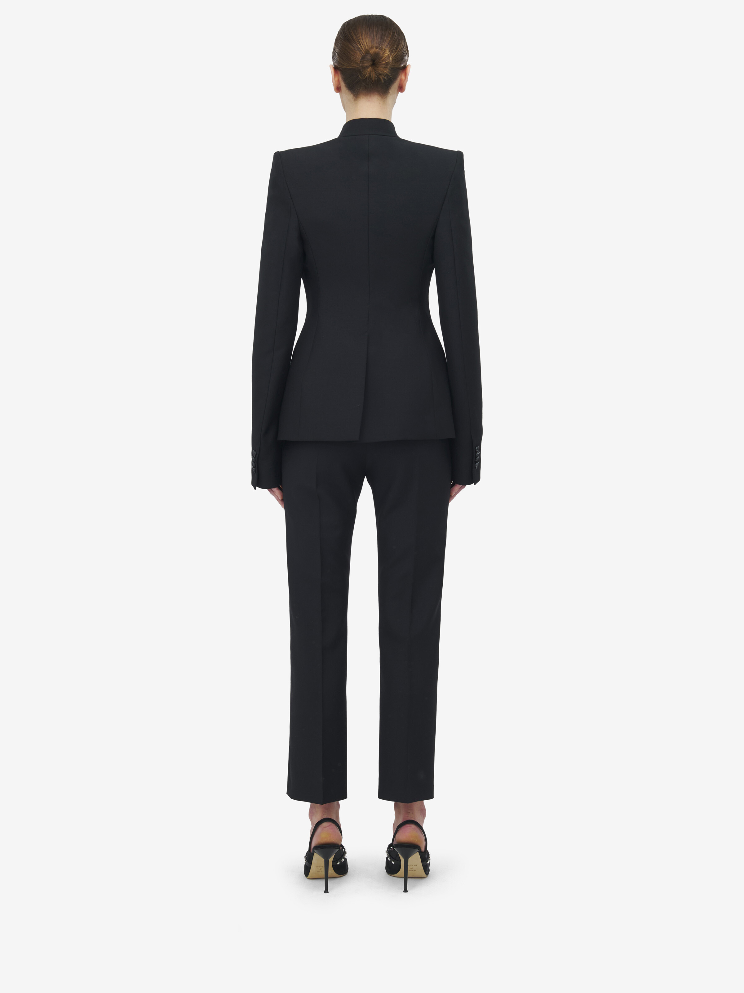 Single-breasted Buttoned Jacket - 5