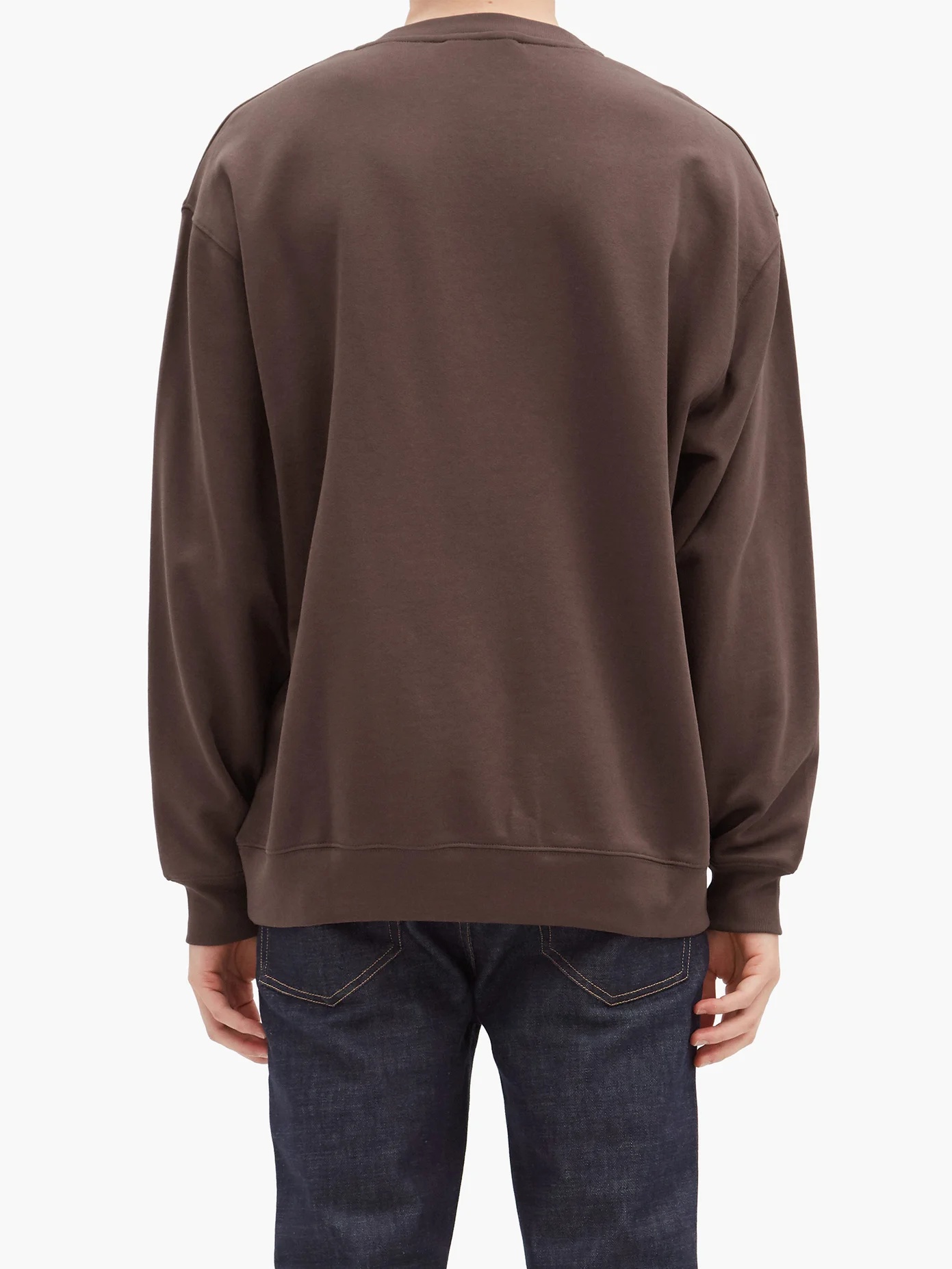 Forba Face oversized cotton-jersey sweatshirt - 5