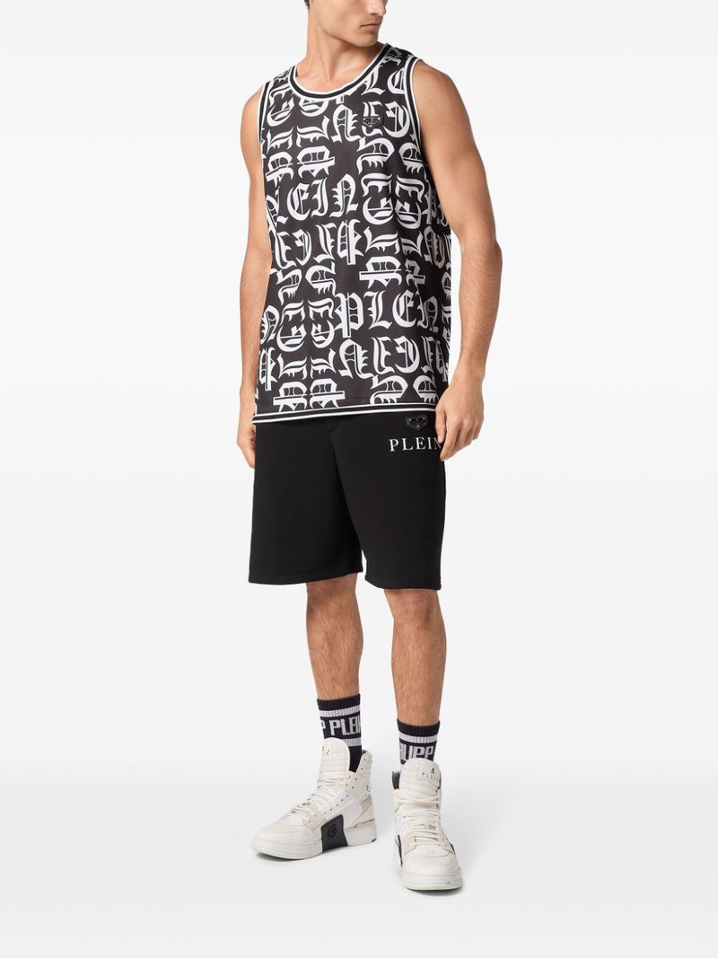 PHILIPP PLEIN Gothic Plein jersey tank top outlook