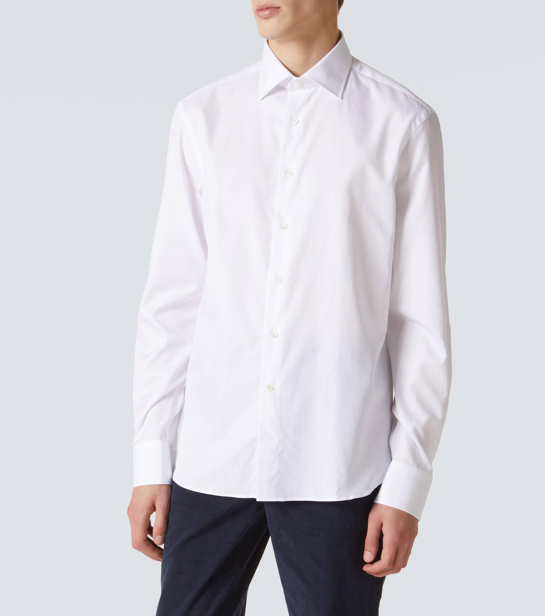 Cotton poplin shirt - 3