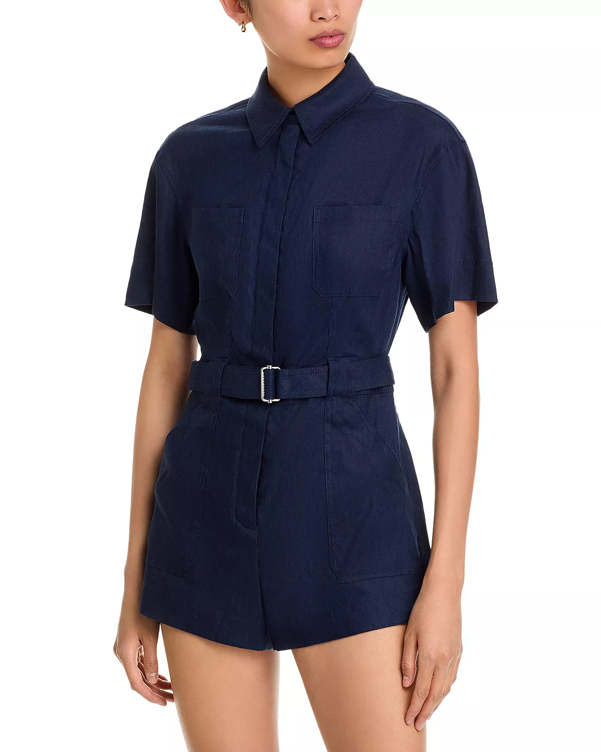 Belted Romper - 1