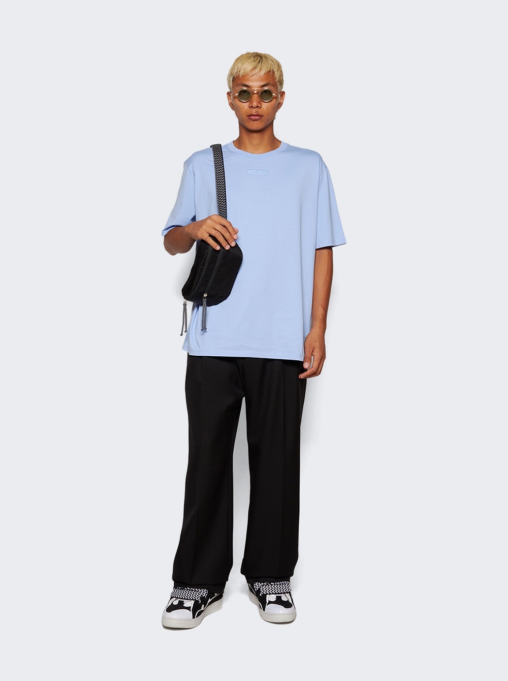 T-shirt Patch Lanvin Blue - 2