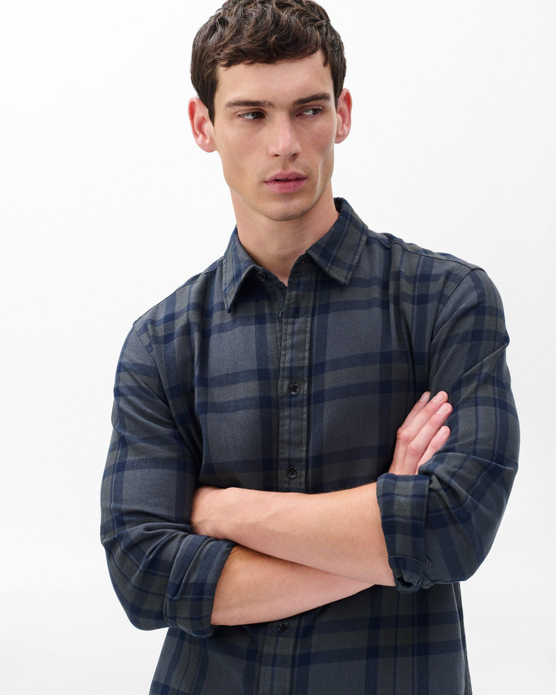 rag & bone Tomlin Plaid Flannel Shirt outlook